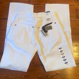 White Wrangler women’s slim fit
